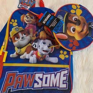 Paw Patrol Backpack and Lunchbag